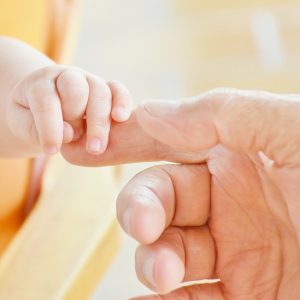 Baby Adult Hand Holding